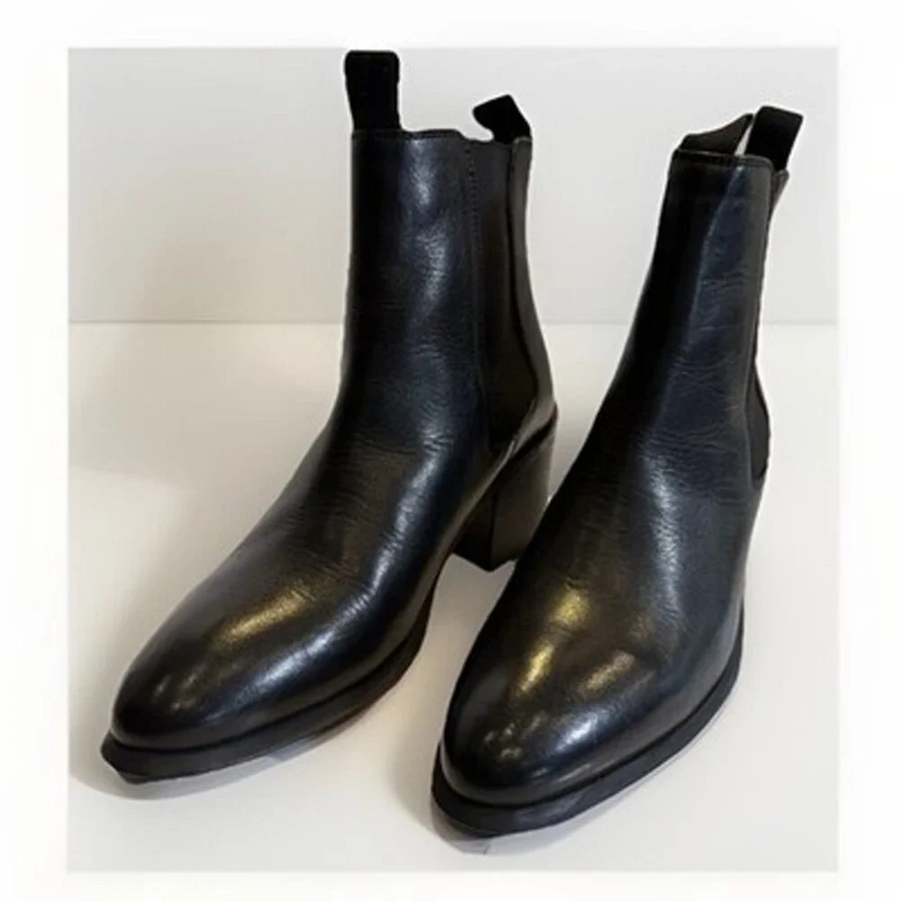 Tony Bianco Steampunk Festival Ankle Boot black leather size 7 LagenCore